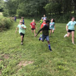 campers running